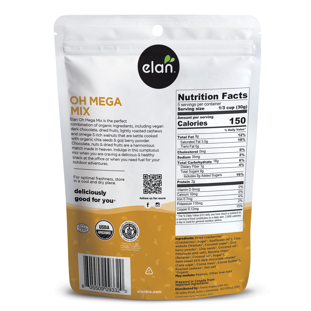 Organic Oh Mega Mix – Elan USA