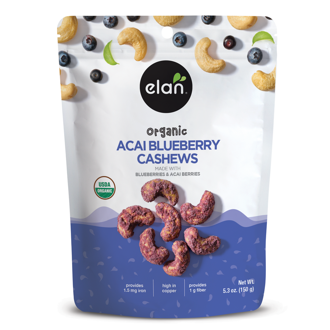 Organic Acai Blueberry Cashews – Elan USA