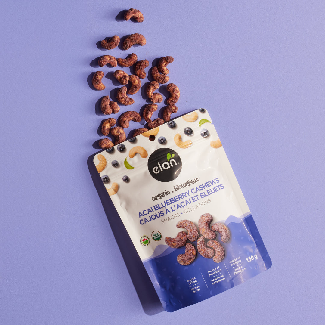 Organic Acai Blueberry Cashews – Elan USA