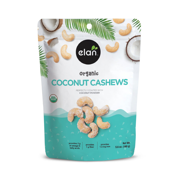 Organic Coconut Cashews – Elan USA